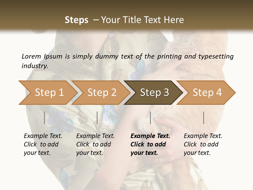 Dressing Friendship Smiling PowerPoint Template