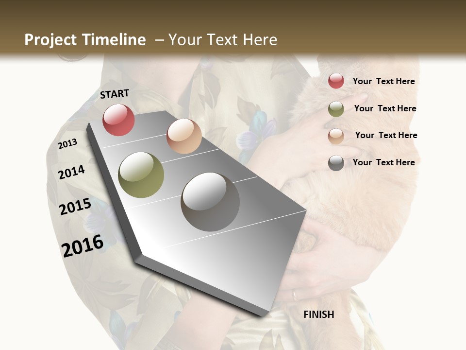 Dressing Friendship Smiling PowerPoint Template