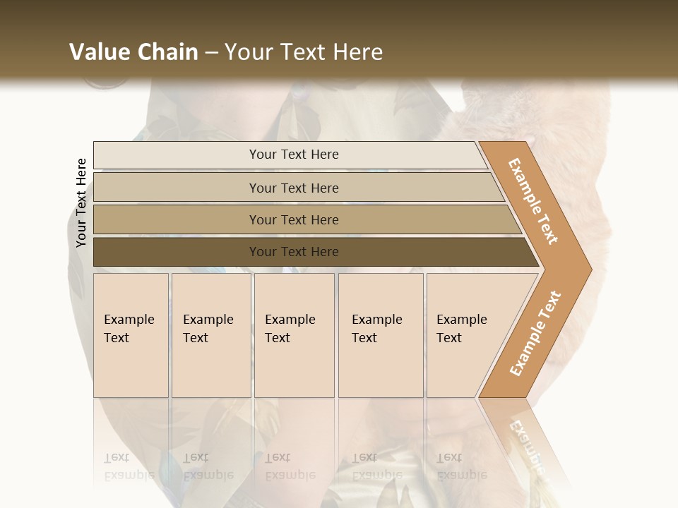 Dressing Friendship Smiling PowerPoint Template