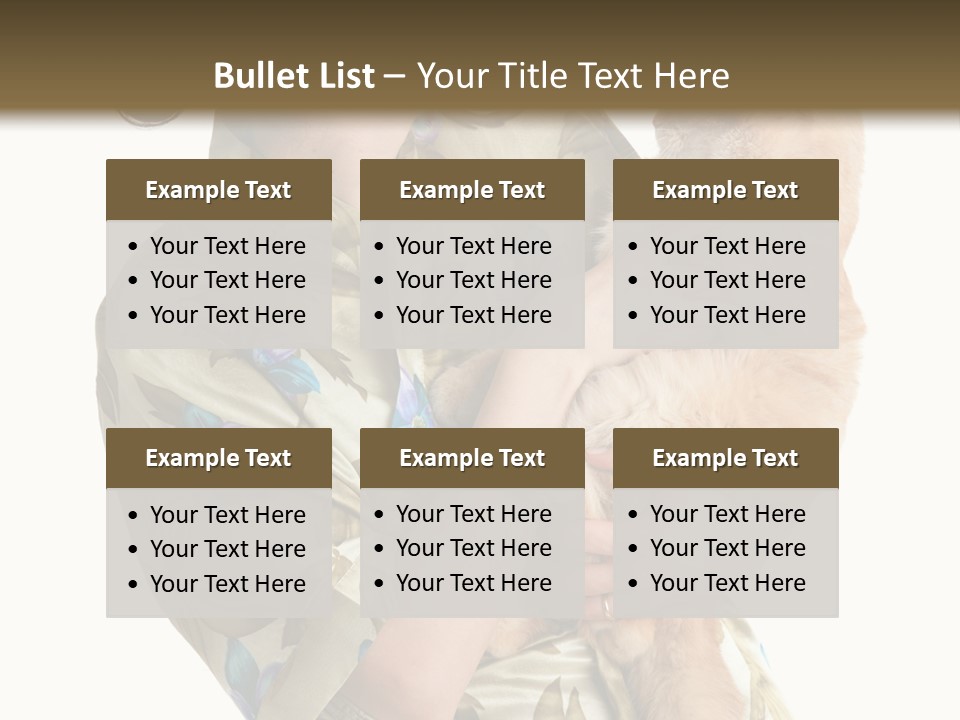 Dressing Friendship Smiling PowerPoint Template