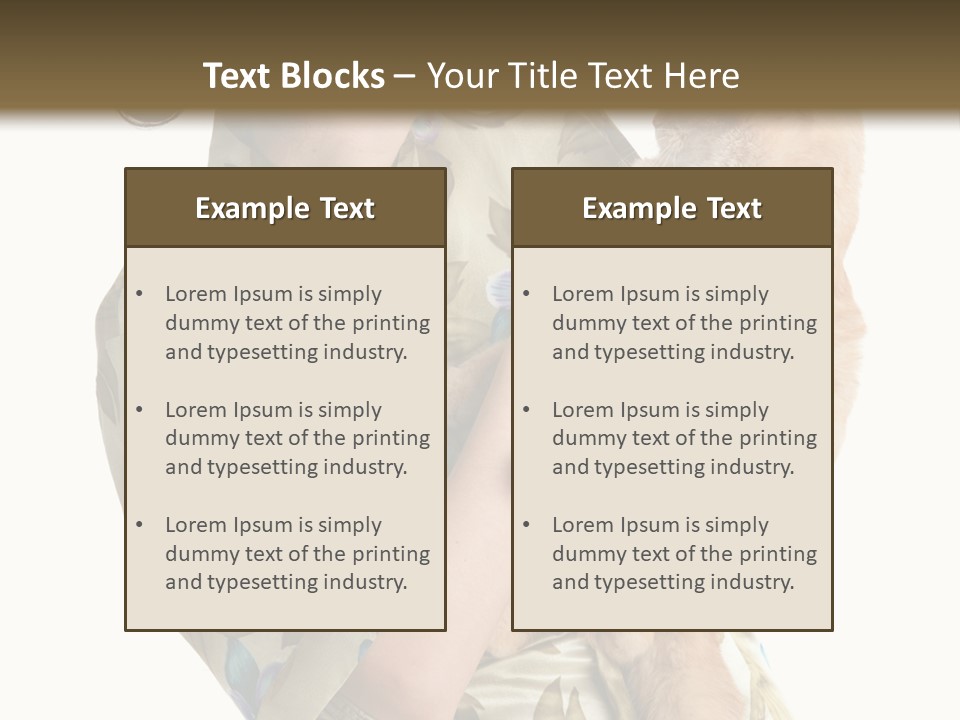 Dressing Friendship Smiling PowerPoint Template