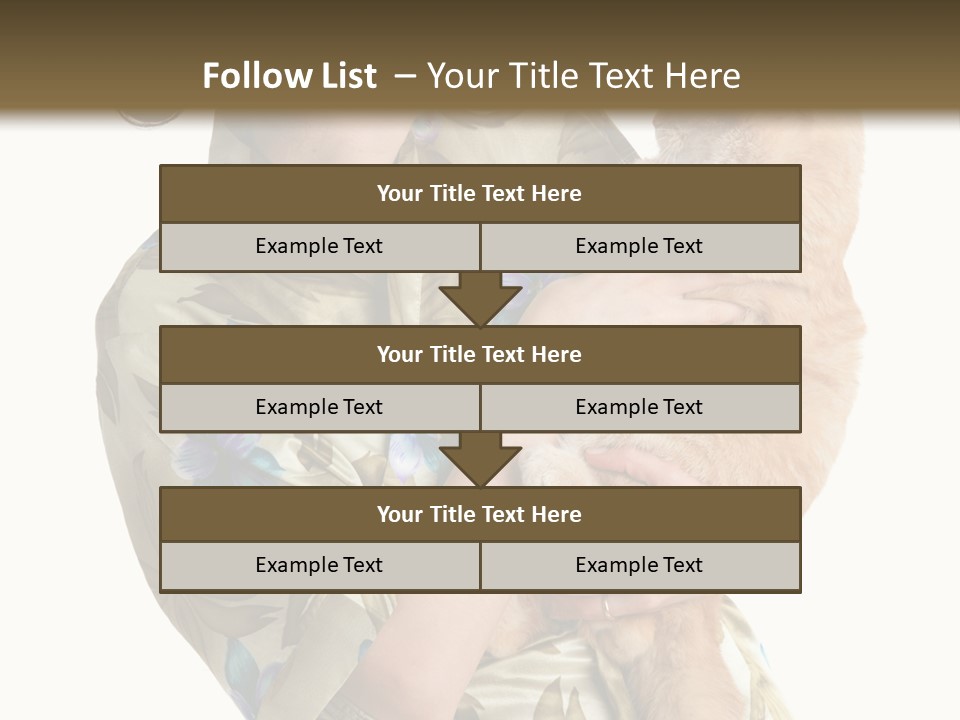 Dressing Friendship Smiling PowerPoint Template