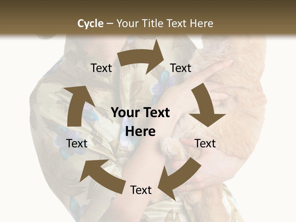 Dressing Friendship Smiling PowerPoint Template