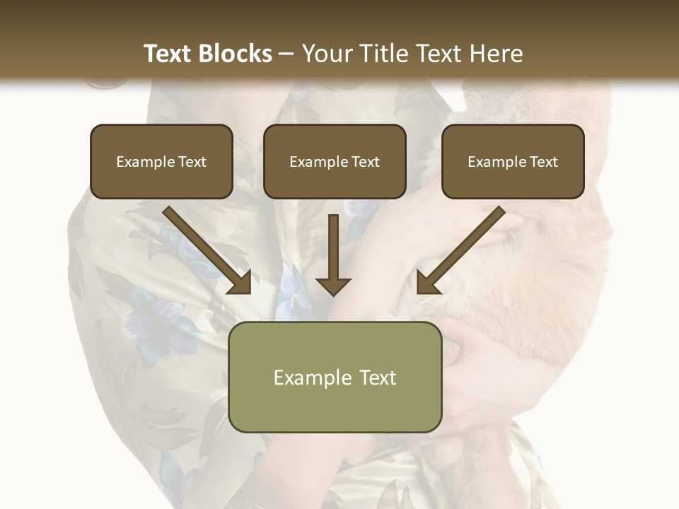 Dressing Friendship Smiling PowerPoint Template