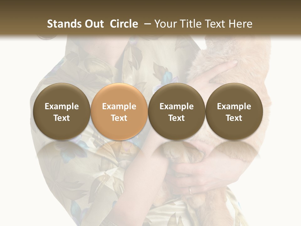 Dressing Friendship Smiling PowerPoint Template