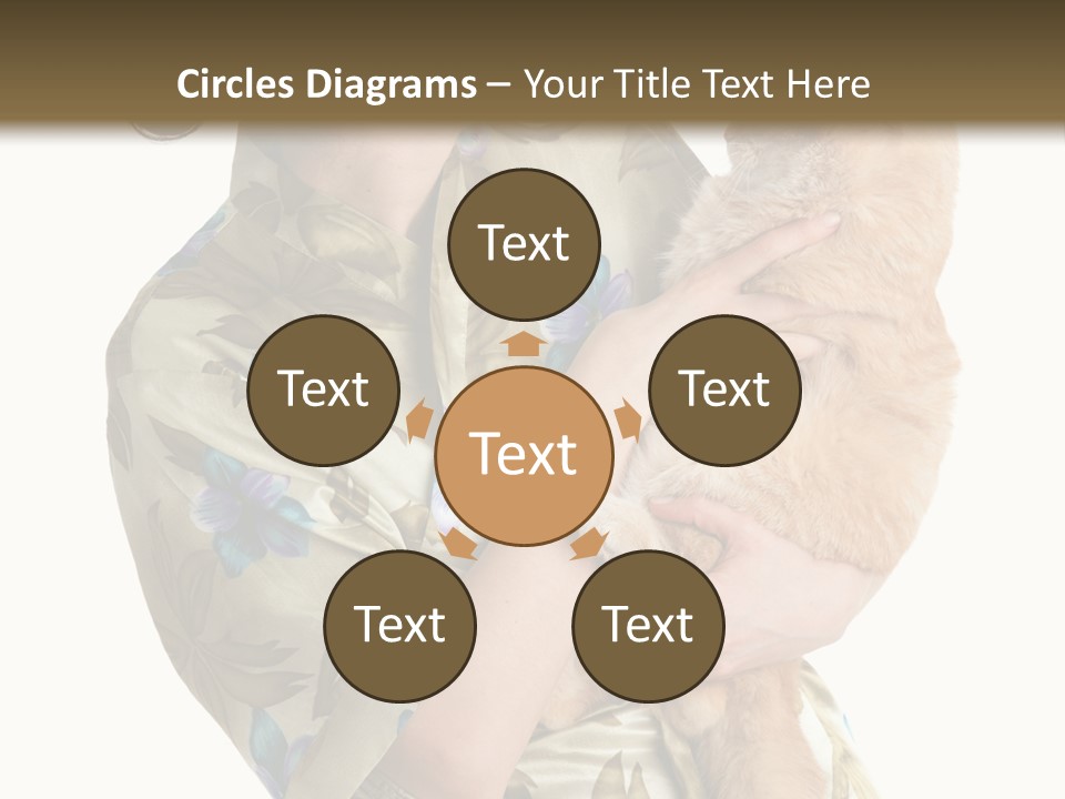 Dressing Friendship Smiling PowerPoint Template