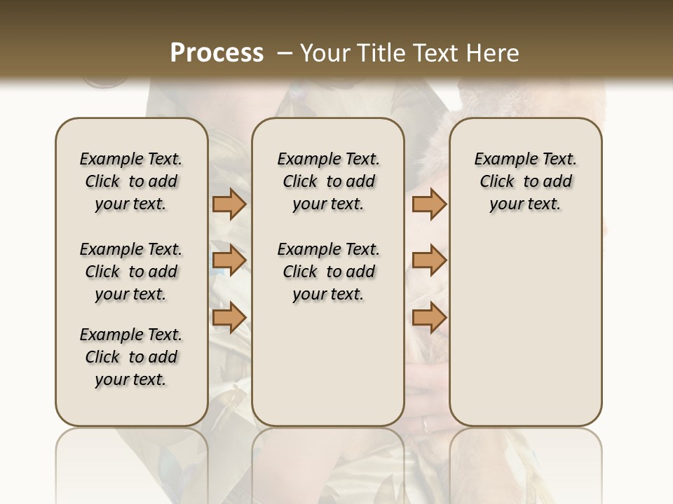 Dressing Friendship Smiling PowerPoint Template