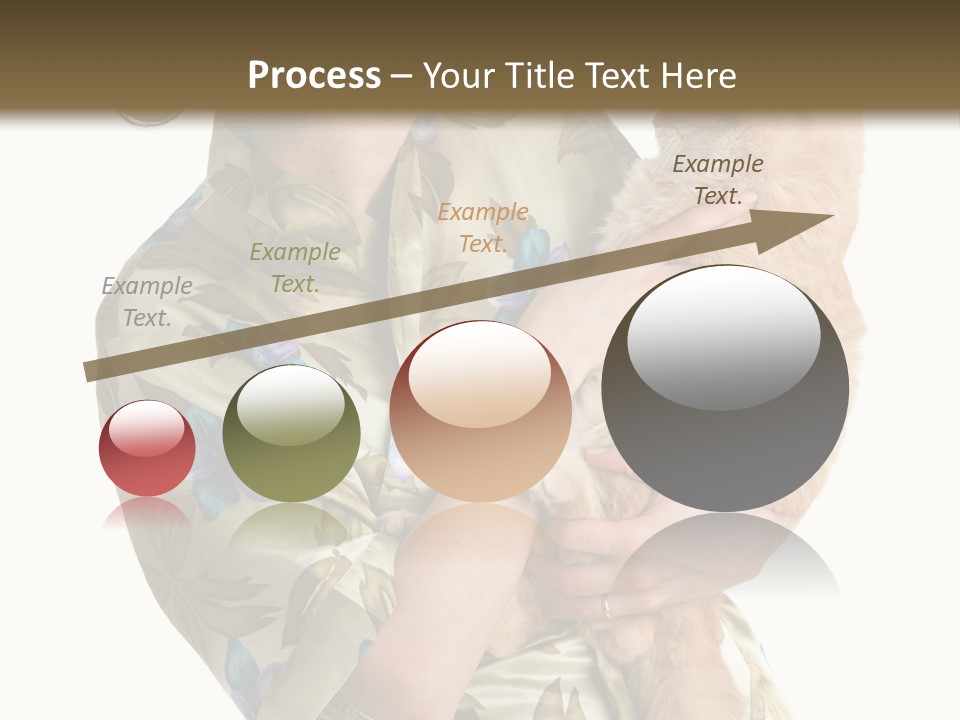 Dressing Friendship Smiling PowerPoint Template