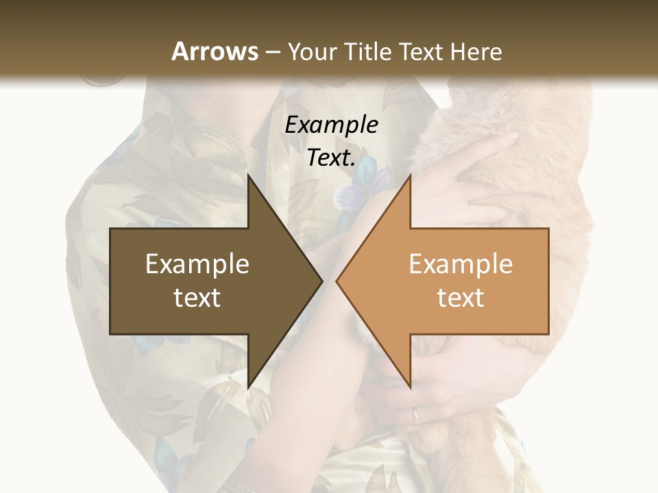 Dressing Friendship Smiling PowerPoint Template