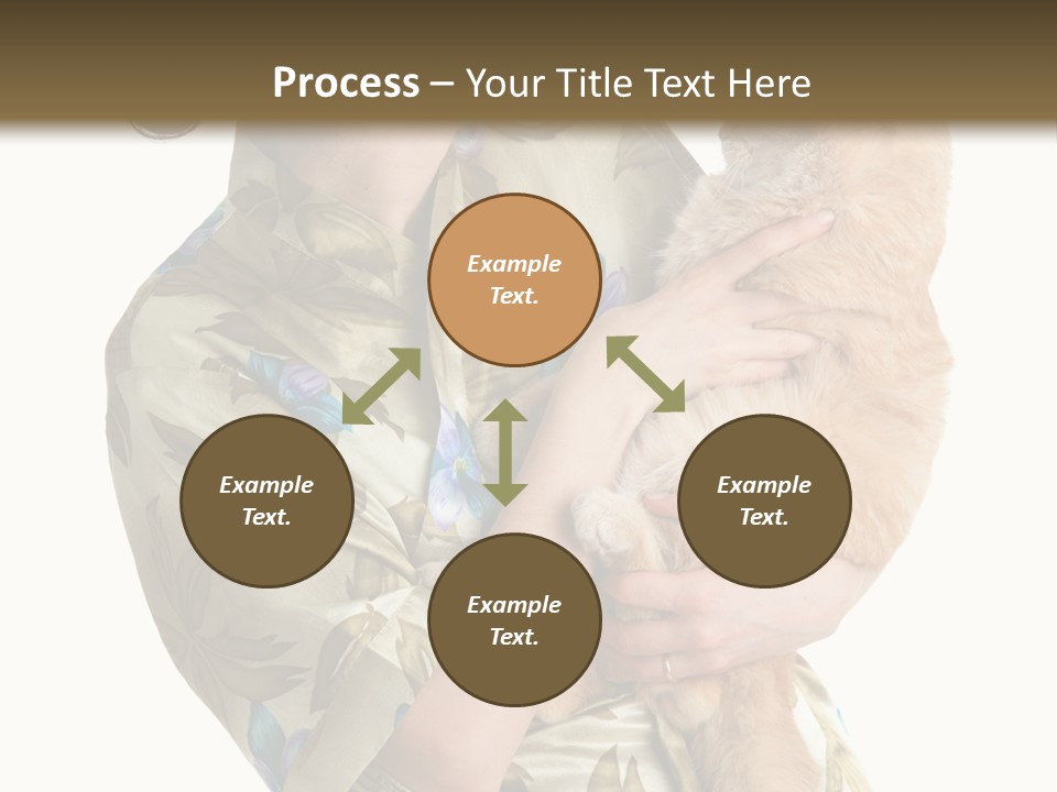 Dressing Friendship Smiling PowerPoint Template