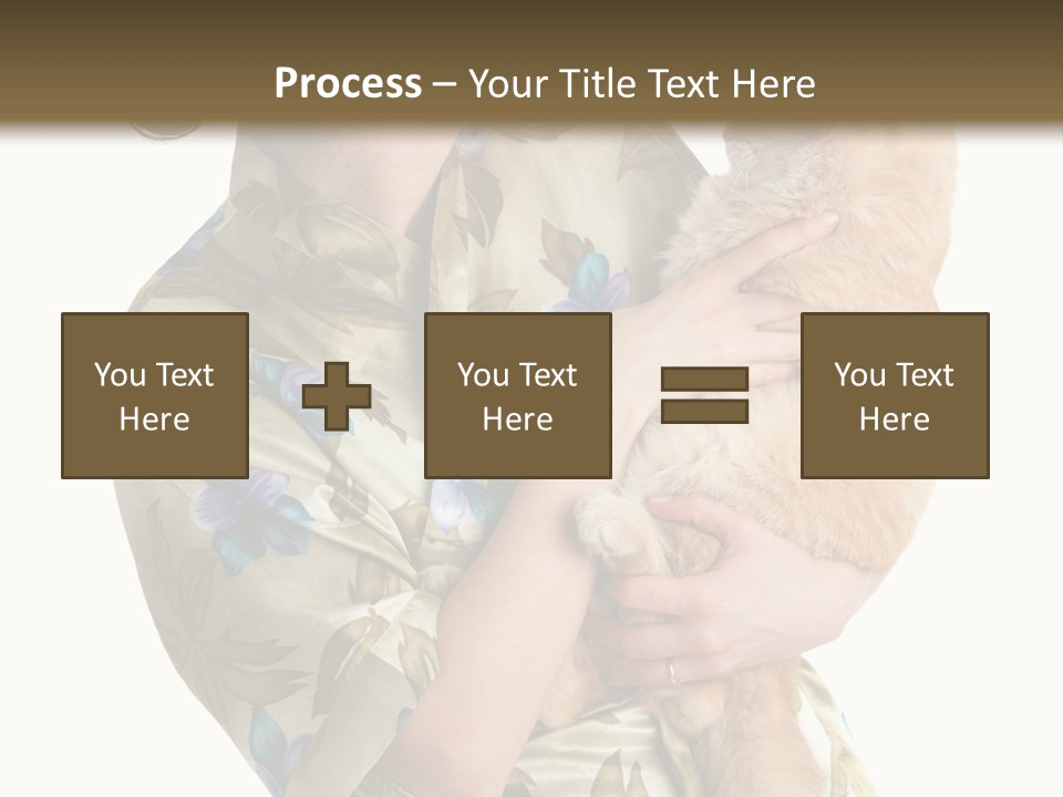 Dressing Friendship Smiling PowerPoint Template