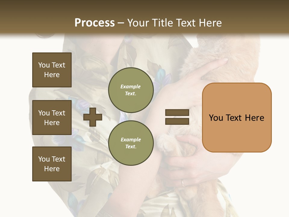 Dressing Friendship Smiling PowerPoint Template