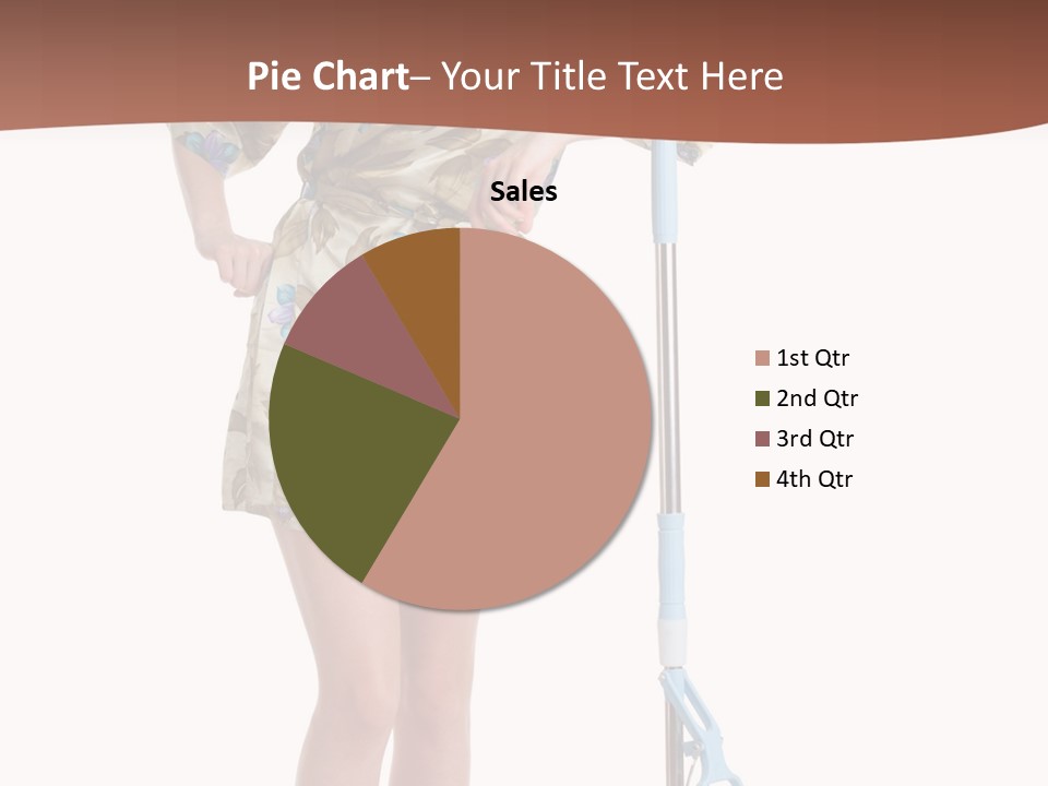 Housewife Cosiness Person PowerPoint Template