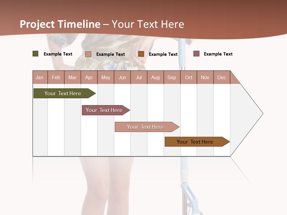 Housewife Cosiness Person PowerPoint Template