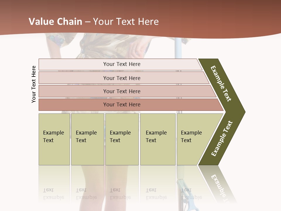 Housewife Cosiness Person PowerPoint Template