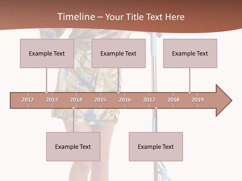 Housewife Cosiness Person PowerPoint Template