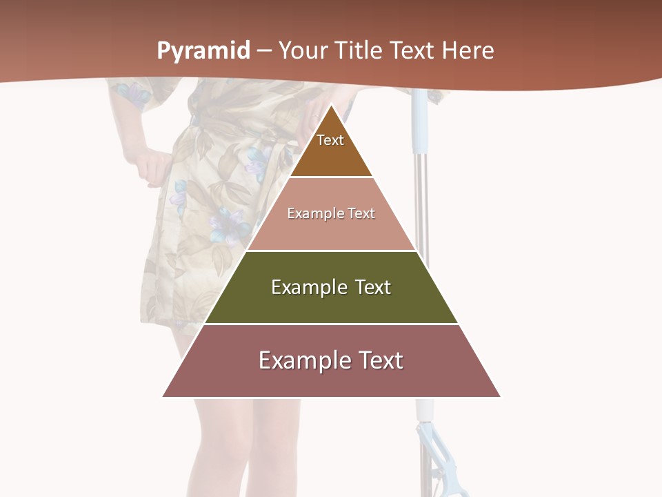 Housewife Cosiness Person PowerPoint Template