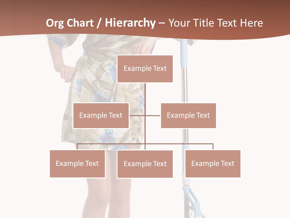 Housewife Cosiness Person PowerPoint Template