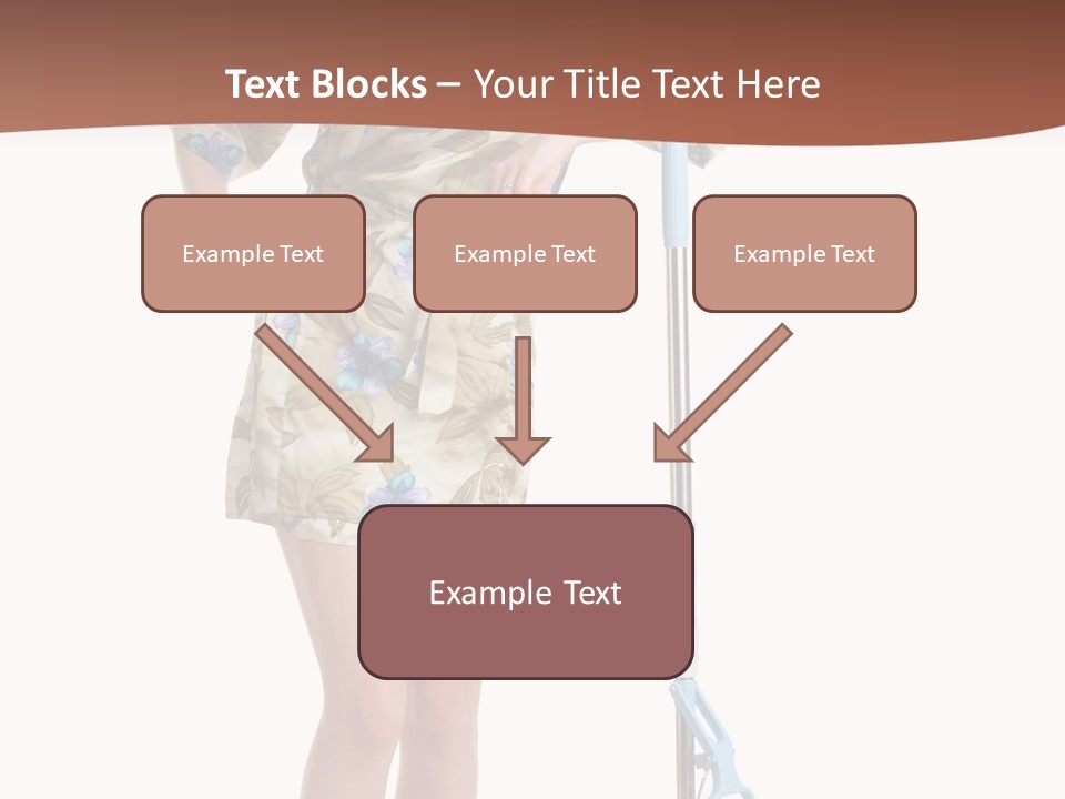 Housewife Cosiness Person PowerPoint Template