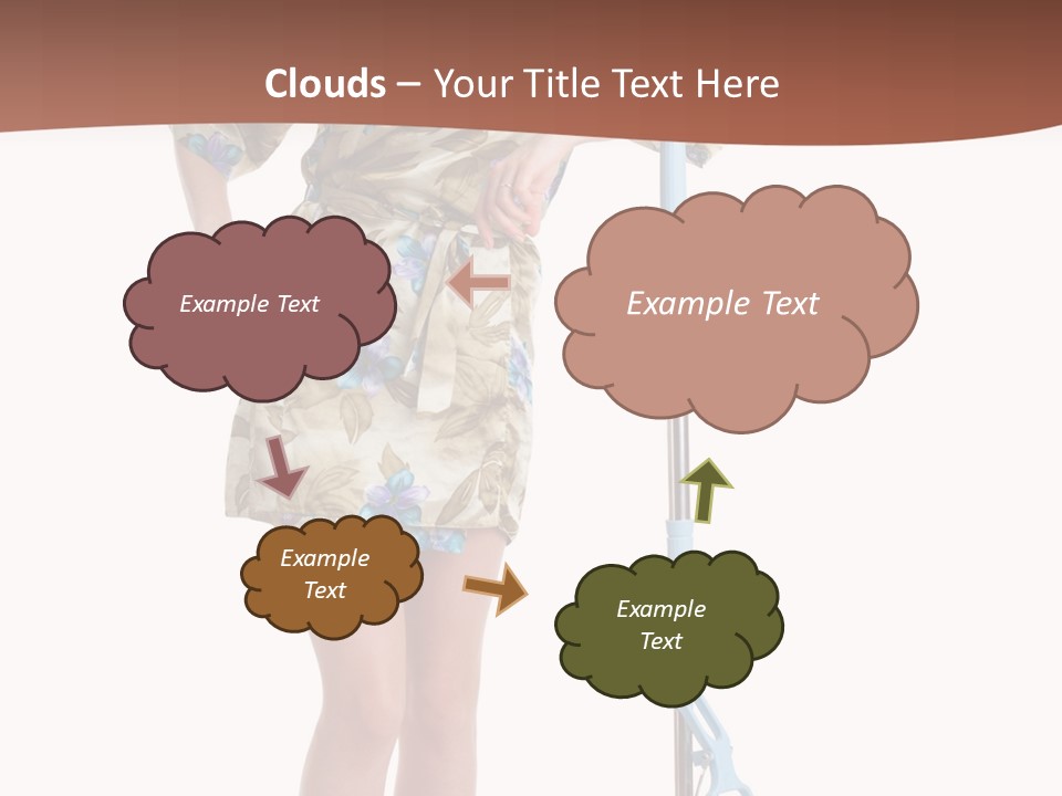 Housewife Cosiness Person PowerPoint Template