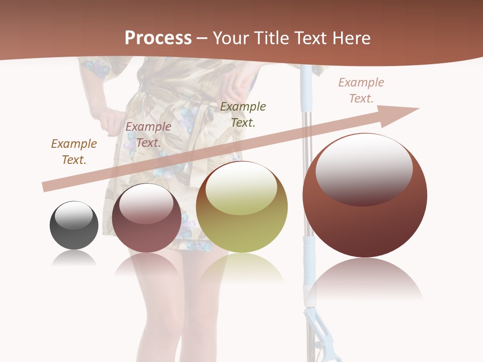 Housewife Cosiness Person PowerPoint Template