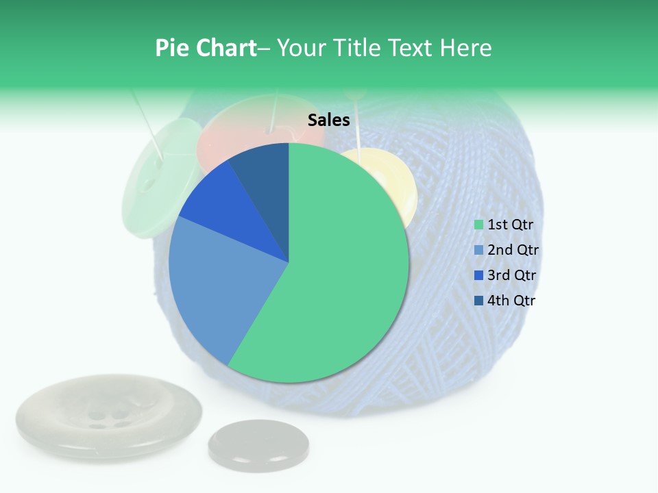 Needlework Circular Repair PowerPoint Template