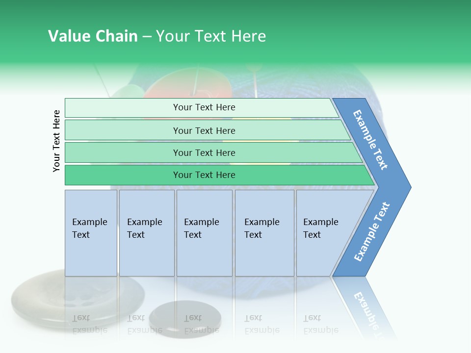 Needlework Circular Repair PowerPoint Template