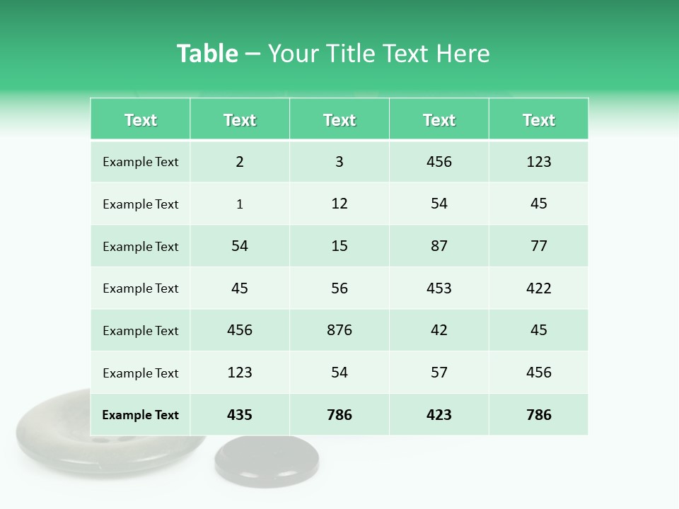 Needlework Circular Repair PowerPoint Template