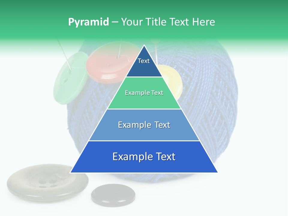 Needlework Circular Repair PowerPoint Template
