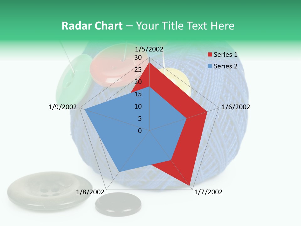 Needlework Circular Repair PowerPoint Template