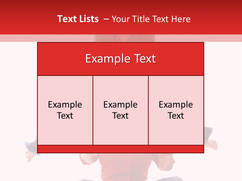 Table Corporation Corporate PowerPoint Template