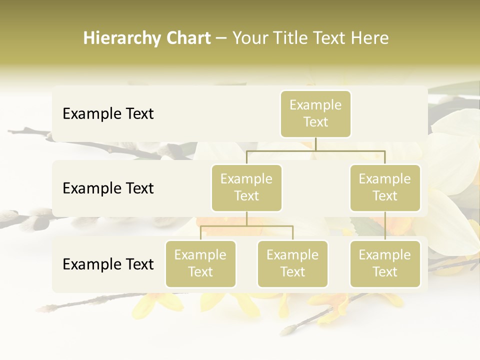 Decoration Garden Holiday PowerPoint Template
