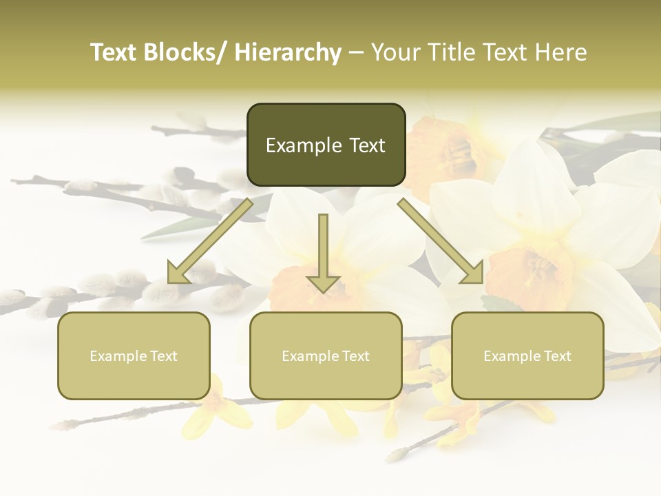 Decoration Garden Holiday PowerPoint Template