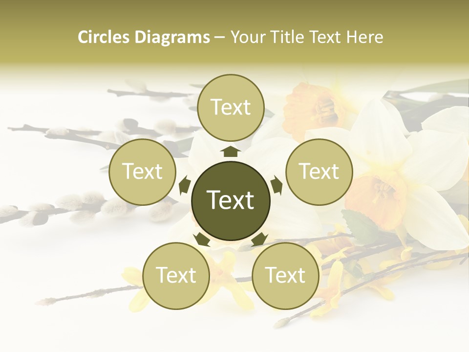 Decoration Garden Holiday PowerPoint Template