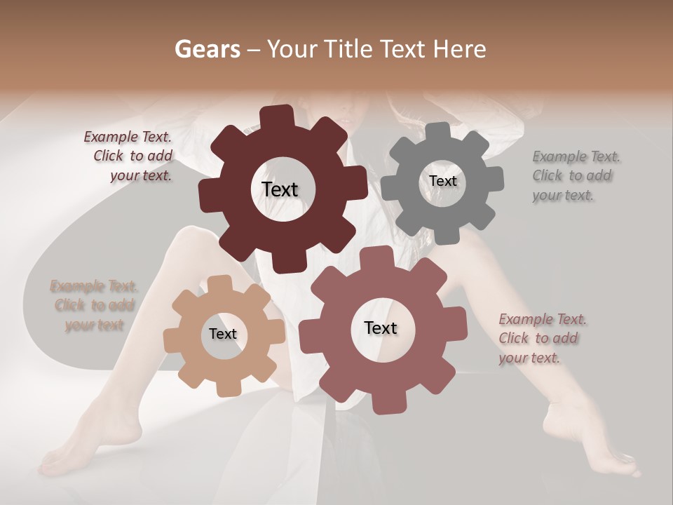 Space Concept Sensual PowerPoint Template