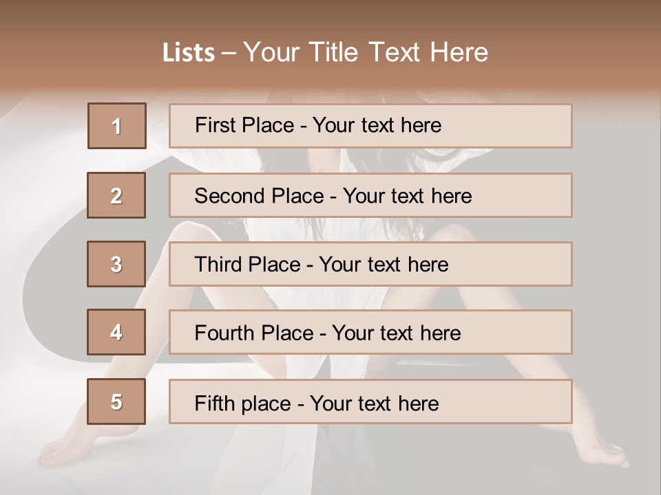 Space Concept Sensual PowerPoint Template