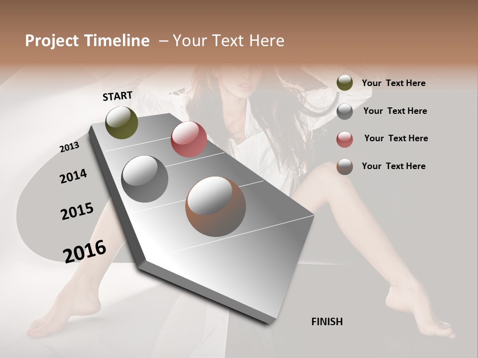Space Concept Sensual PowerPoint Template