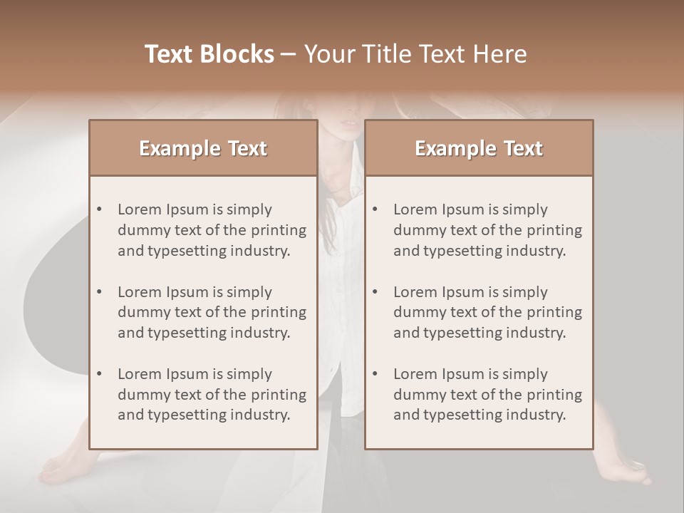 Space Concept Sensual PowerPoint Template