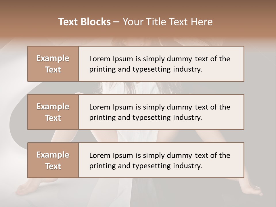 Space Concept Sensual PowerPoint Template