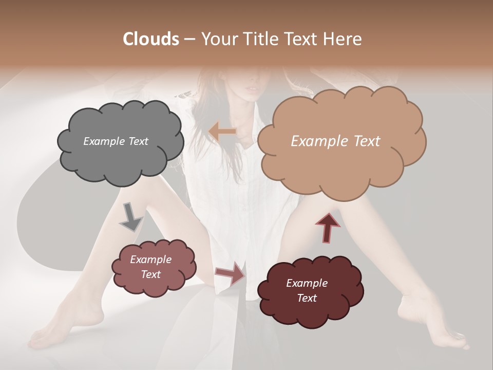 Space Concept Sensual PowerPoint Template