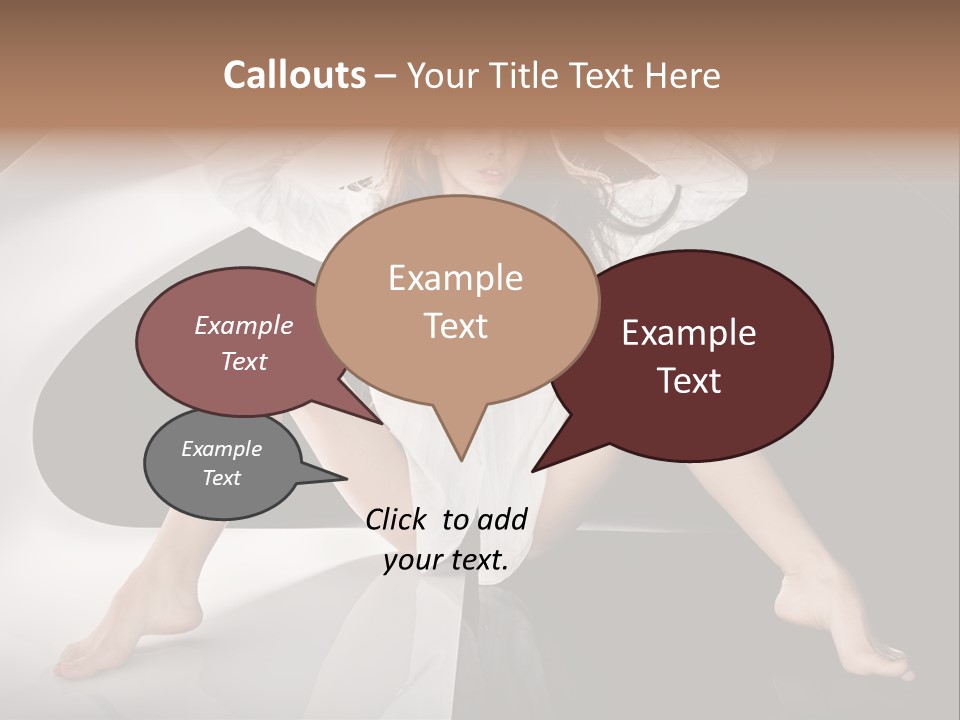 Space Concept Sensual PowerPoint Template