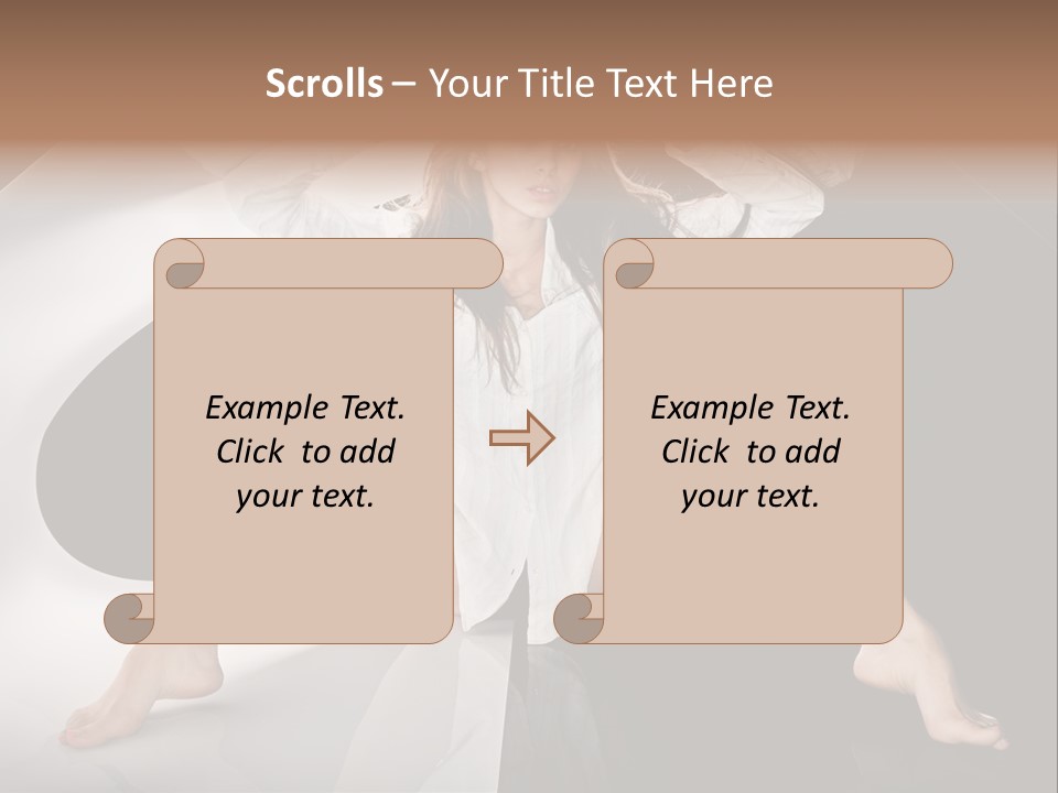 Space Concept Sensual PowerPoint Template