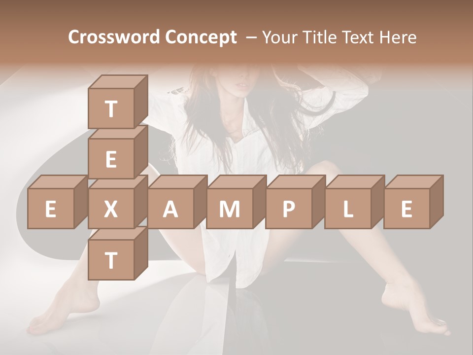 Space Concept Sensual PowerPoint Template