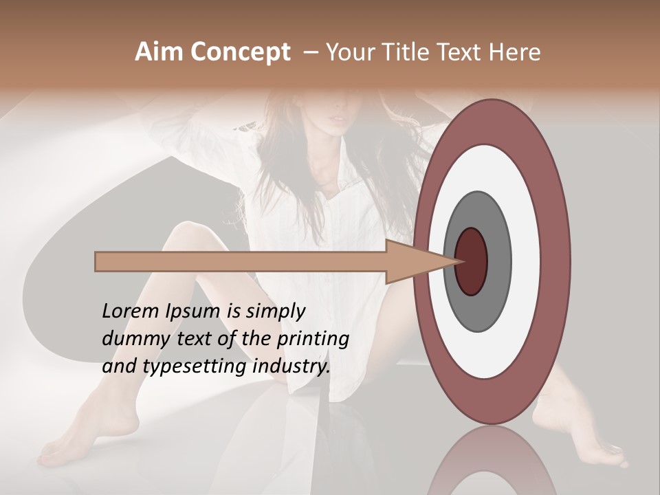 Space Concept Sensual PowerPoint Template