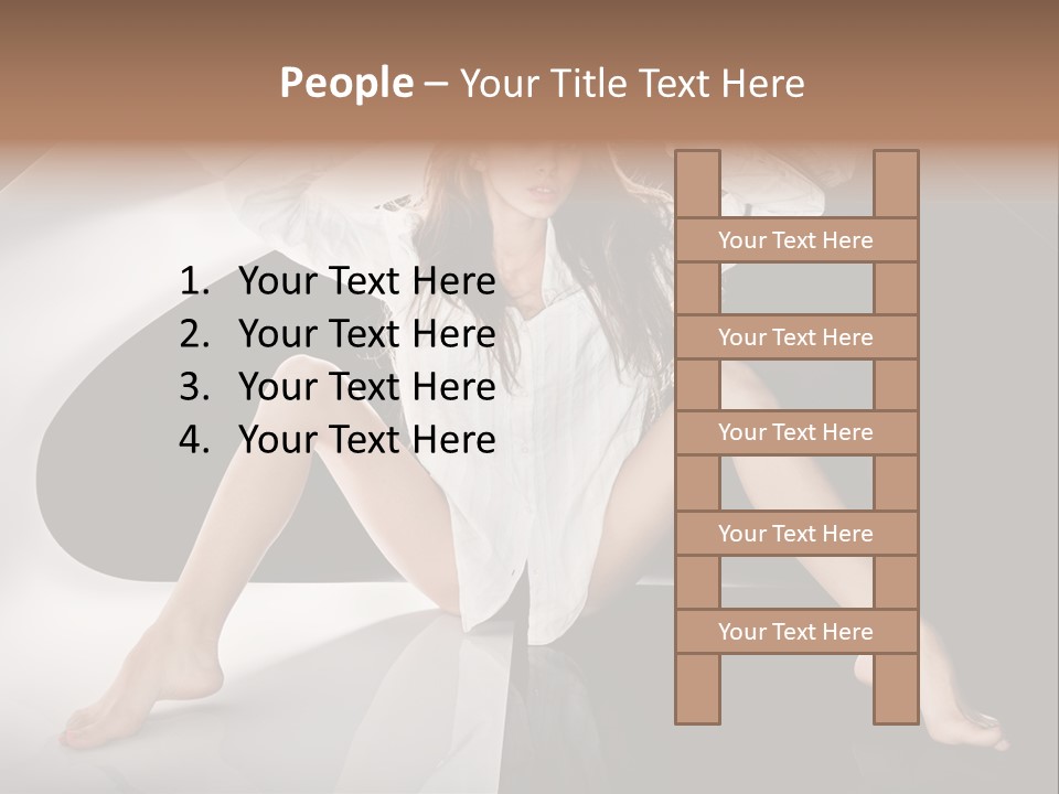 Space Concept Sensual PowerPoint Template
