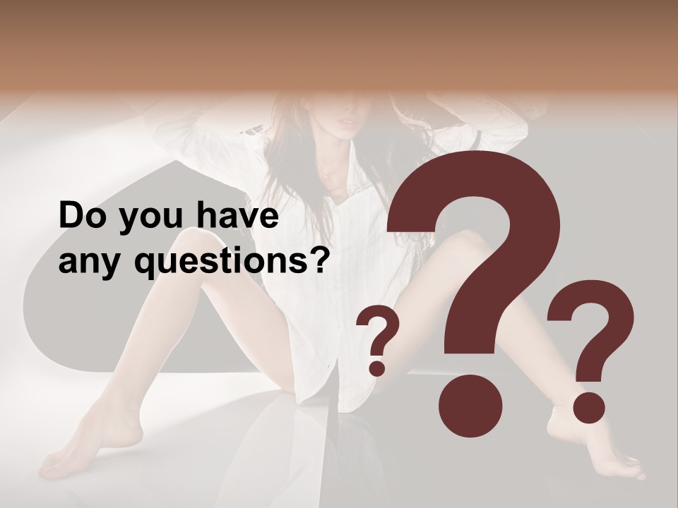 Space Concept Sensual PowerPoint Template