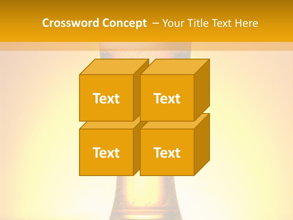 Wheat Bitter Nobody PowerPoint Template