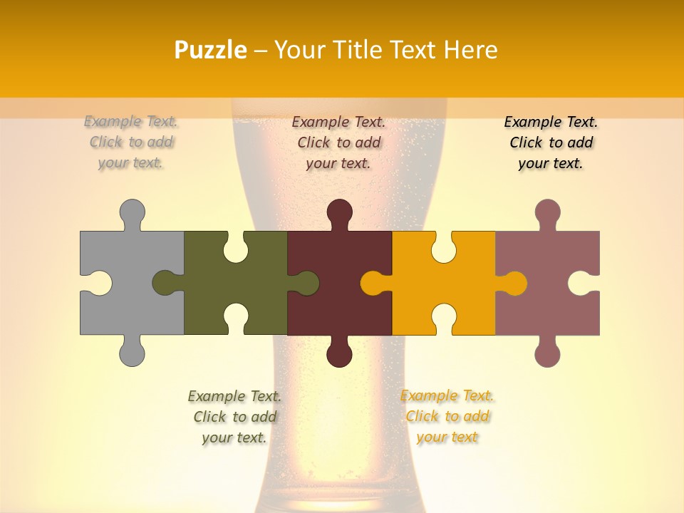 Wheat Bitter Nobody PowerPoint Template