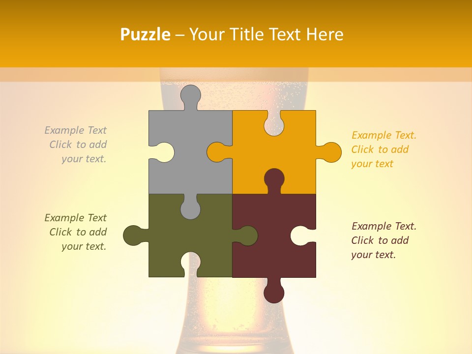 Wheat Bitter Nobody PowerPoint Template