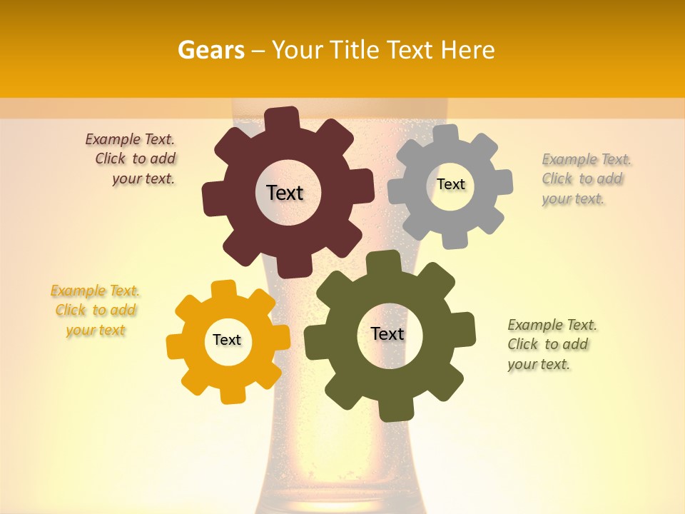 Wheat Bitter Nobody PowerPoint Template